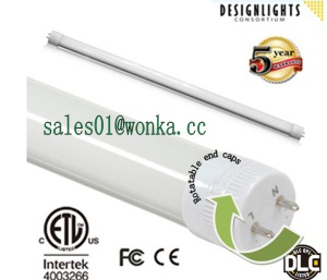 Dimmable Two Ends Rotatable LED T8 Tube Dlc High Lumin