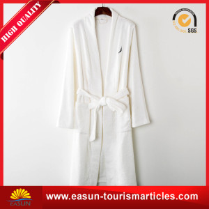 Coral Fleece Cheap Cotton Nonwoven Kimono Bathrobe